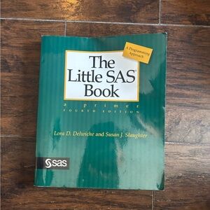 SAS The Little SAS Book - Green and White Cover